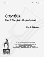 Product Description: This is the flute and triangle part to accompany "Cascades," AG57022. "Cascades" is the winner of the 2014 David R. Davidson Composition Contest and joins the Distinctly Bronze Series. As the title suggests, the melody Cascades across the ensemble in a flurry of musical energy, making this piece the perfect selection to add vibrancy to your program.</br> Cascades - Flute and Triangle Part