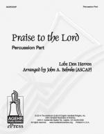 Product Description: This is the percussion part for "Praise to the Lord," by Lobe Den Herren, arr. by John A. Behnke.</br> Praise to the Lord - Percussion