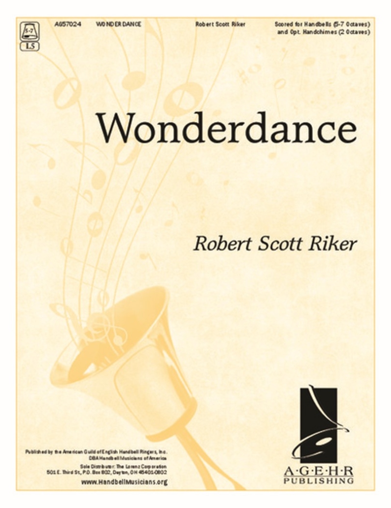 Product Description: Winner of the 2016 Handbell Musicians of America’s David R. Davidson Composition Contest, this original piece portrays a shepherd on a hill playing a lonely pipe tune when interrupted by angels announcing the birth of a Savior. A spirited dance ensues as the music flows from heaven to earth and back. This is a composition for an advanced ringing ensemble. 120 measures.</br></br>Each license purchased will allow you to make ONE copy of the PDF file or display on ONE mobile device. Please purchase the number of licenses for the number of copies you intend to make.</br> Wonderdance