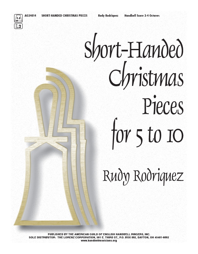 Product Description: Short Handed Christmas Pieces For 5 to 10</br>Rudy Rodriquez</br></br>Three pieces, " Good Christian Men, Rejoice; O Come, All Ye Faithful; Silent Night; & We Three Kings;" arranged for five to ten ringers (charts given for both).</br></br>DIGITAL MUSIC LICENSE: Your purchase grants you permission to make ONE copy OR display on ONE electronic device for each license purchased. This permission and the accompanying PDF file may not be transferred, sold, or given to any additional or subsequent user. Please keep the receipt you received at the time of purchase as proof of your purchase and of the legal license to play this music.</br> Short Handed Christmas Pieces For 5 to 10