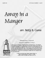 Product Description: Enjoy the artistry of Betty Garee in this imaginative Christmas favorite. For 4-5 octaves of bells, this is a Level 5 piece for the more advanced church choir or community choir.</br></br>This product is delivered electronically. Once purchased, you will received an e-mailed receipt with the link to printyour selection. This option sells a single copy license which allows the buyer to print 1 copy of the music.</br> Away in a Manger - Single License